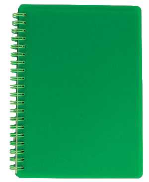 Crescent Notebook A5, 130mm W x 183mm H