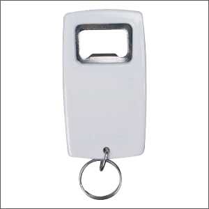Plastic Bottle Opener Key Ring