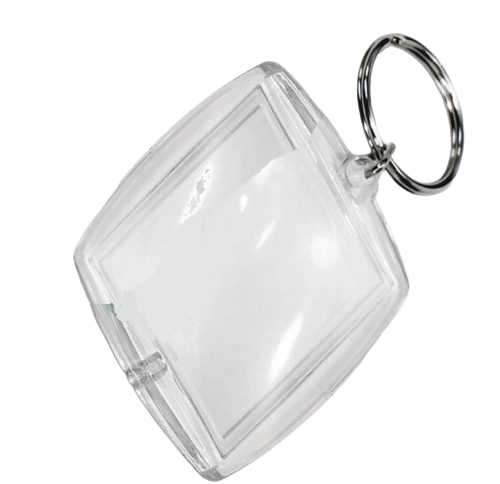Clip in Key Ring, 55mm W x 40mm L