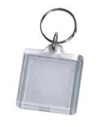 Square Clip In Key Ring