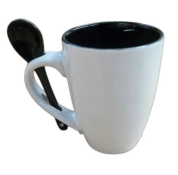 Tarlton Mug & Spoon, 105mm H