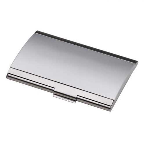 2-Tone Metal Business Card Holder